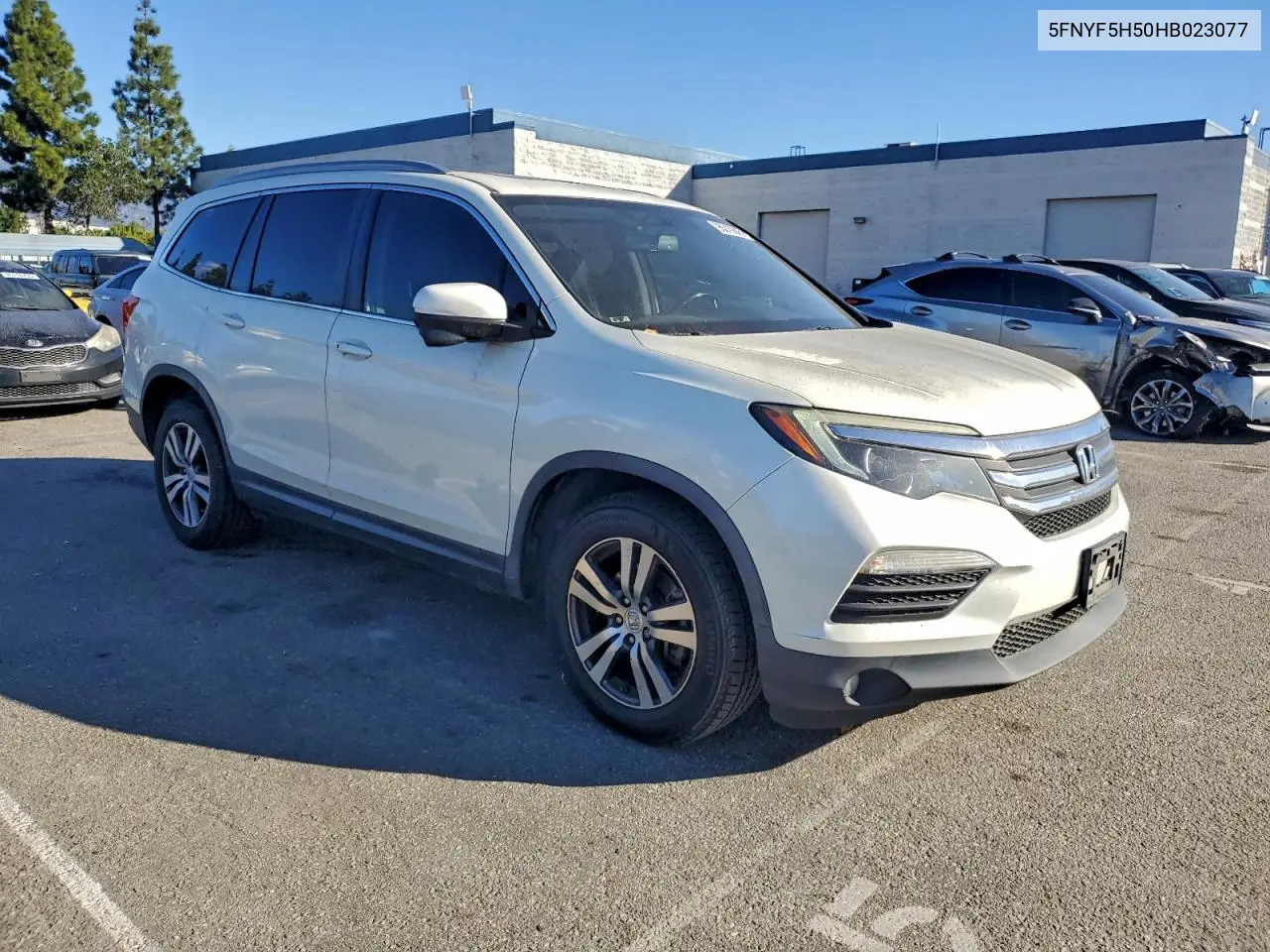 5FNYF5H50HB023077 2017 Honda Pilot Exl