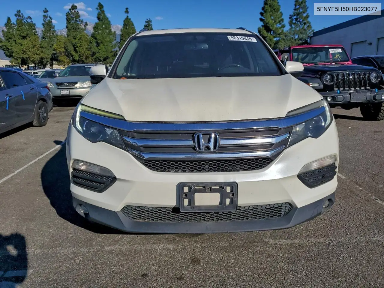 5FNYF5H50HB023077 2017 Honda Pilot Exl