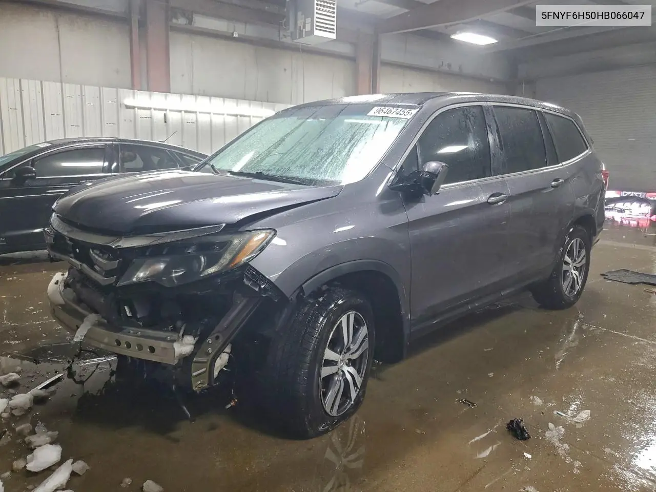 5FNYF6H50HB066047 2017 Honda Pilot Exl