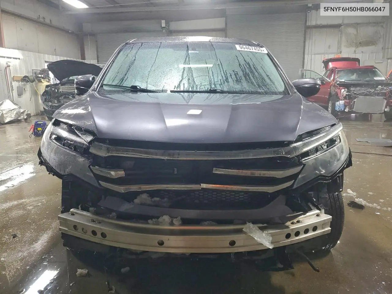 5FNYF6H50HB066047 2017 Honda Pilot Exl