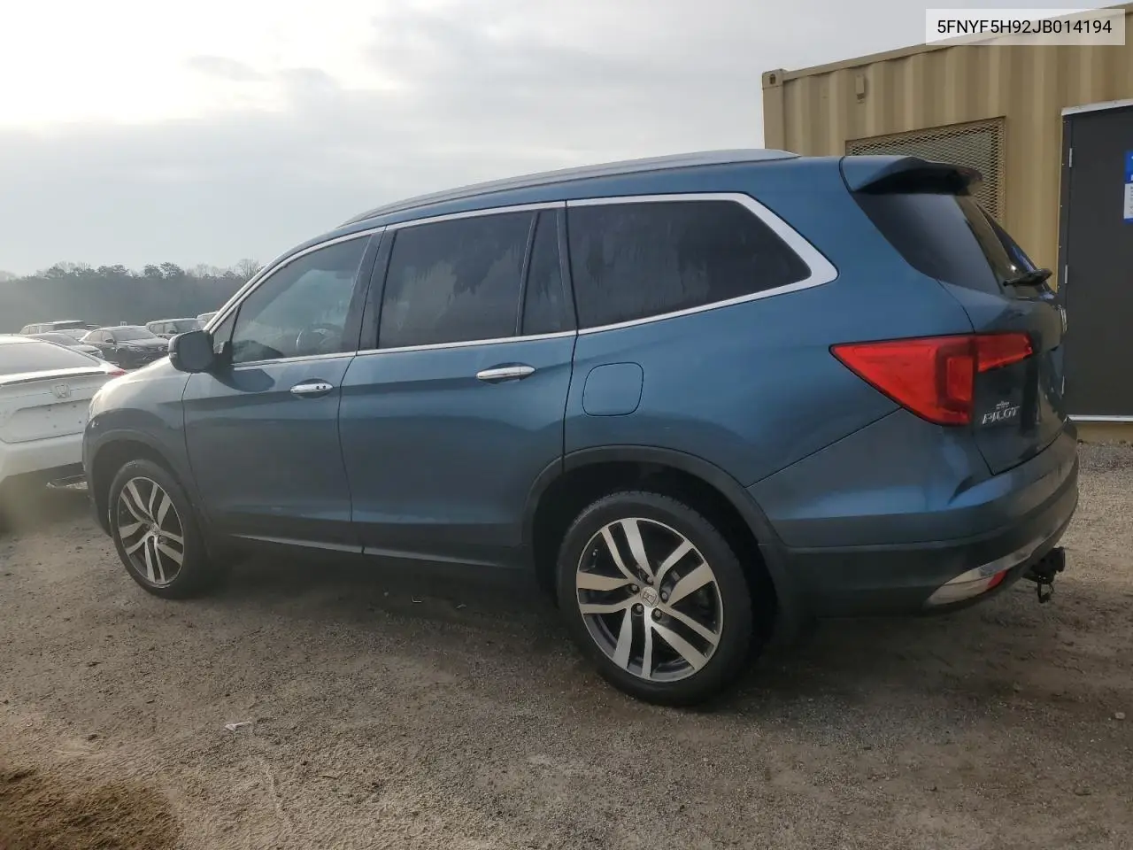5FNYF5H92JB014194 2018 Honda Pilot Touring