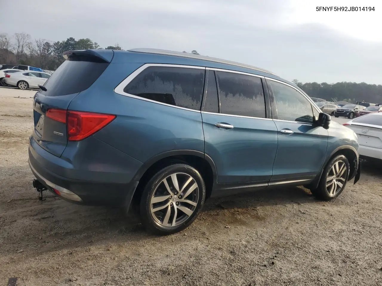 5FNYF5H92JB014194 2018 Honda Pilot Touring