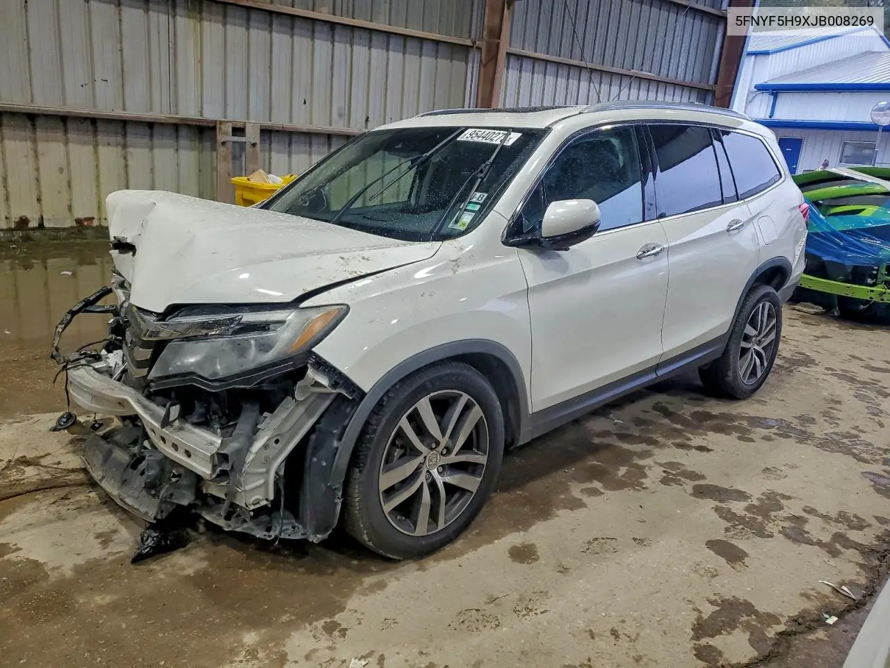 5FNYF5H9XJB008269 2018 Honda Pilot Touring