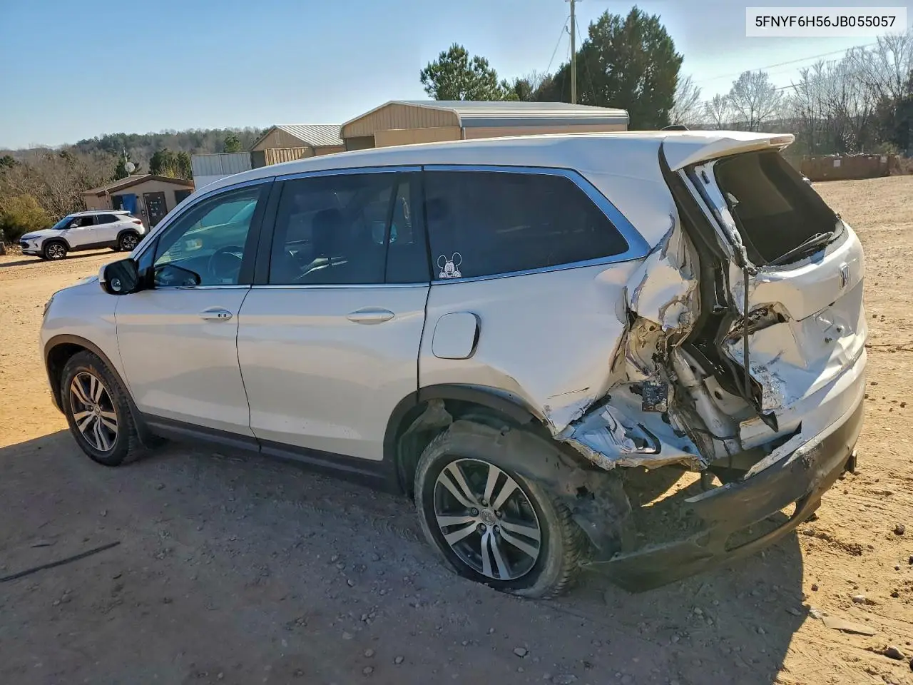 5FNYF6H56JB055057 2018 Honda Pilot Exl