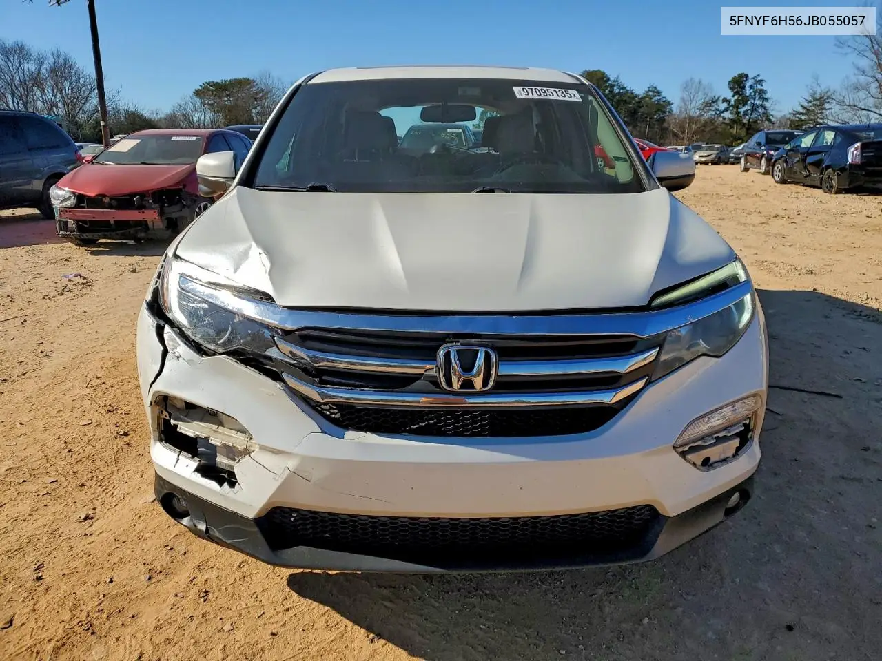 5FNYF6H56JB055057 2018 Honda Pilot Exl