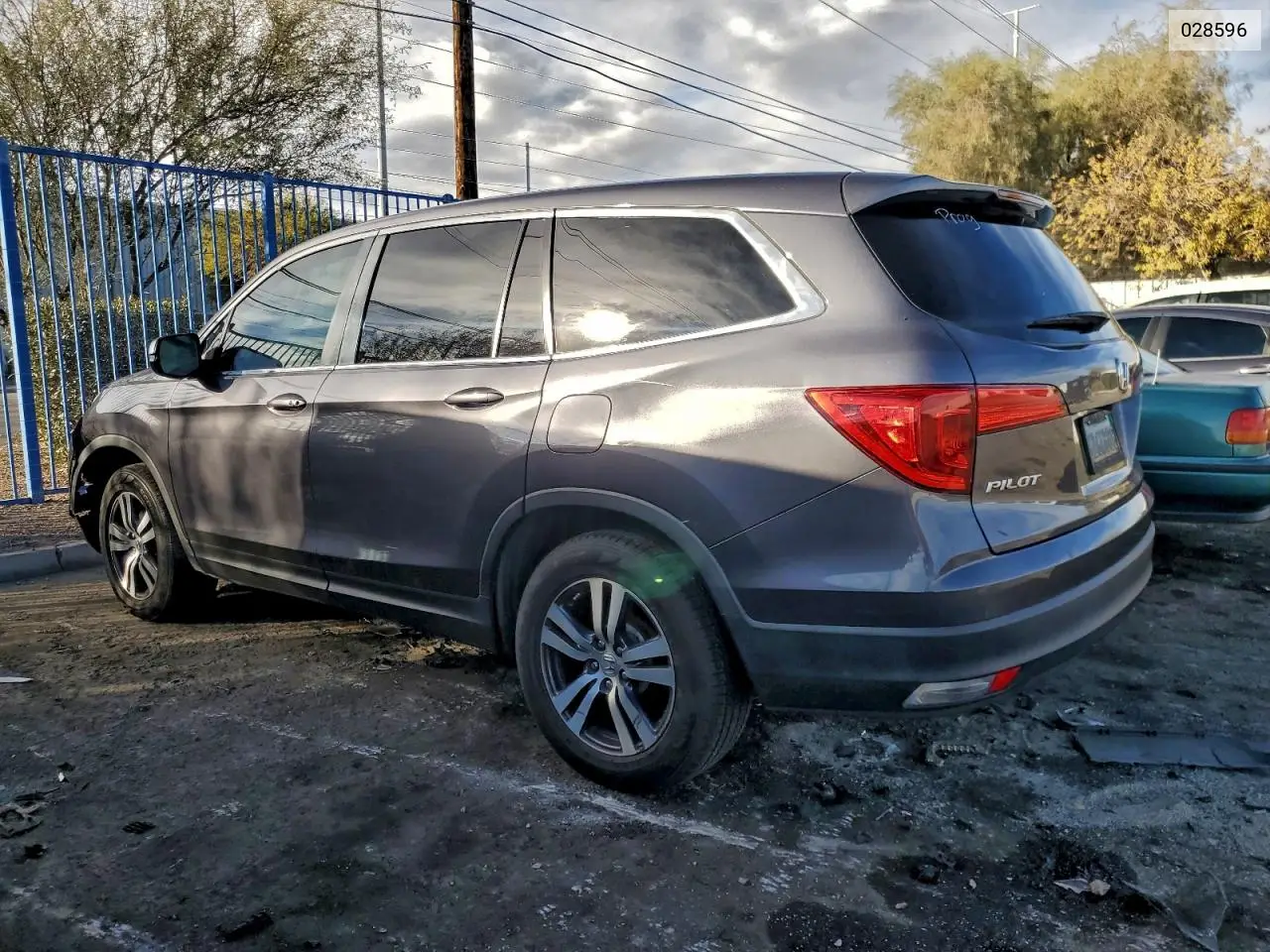 028596 2018 Honda Pilot Ex