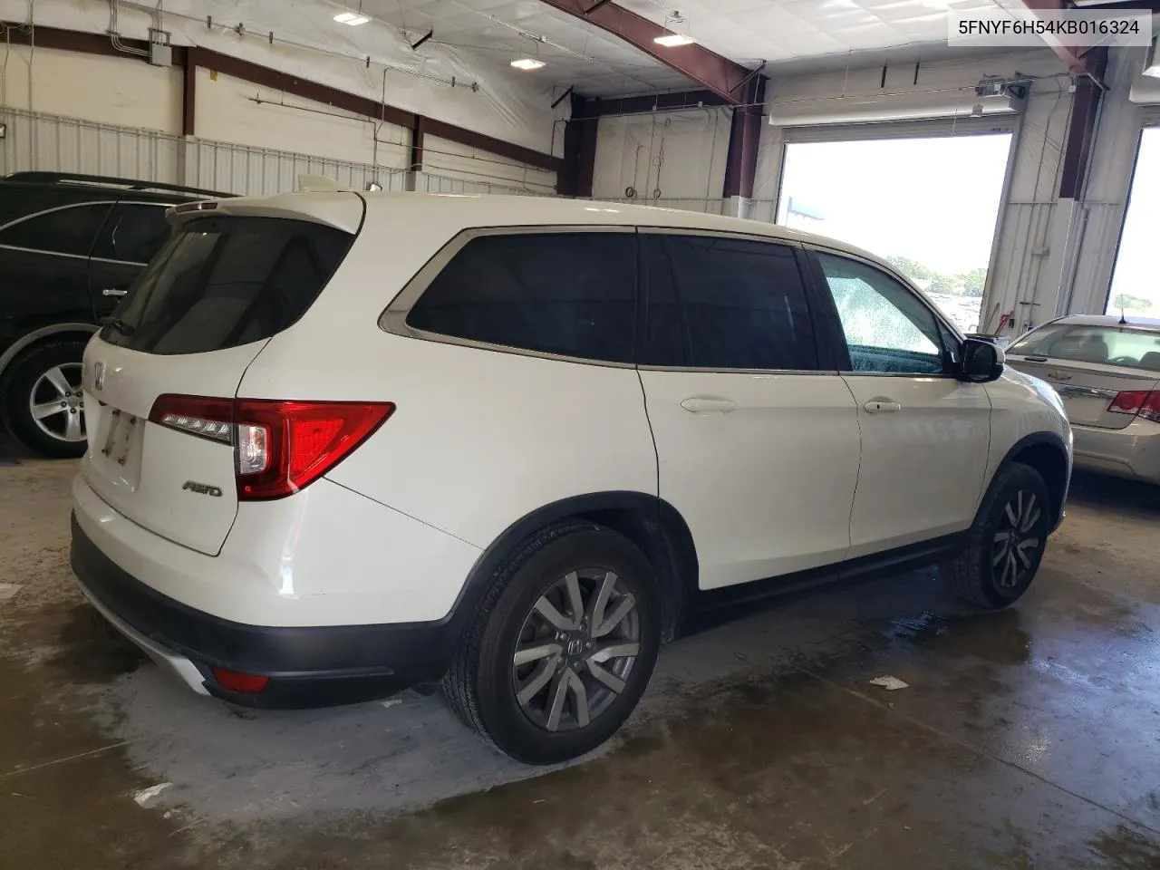 2019 Honda Pilot Exl VIN: 5FNYF6H54KB016324 Lot: 68054684