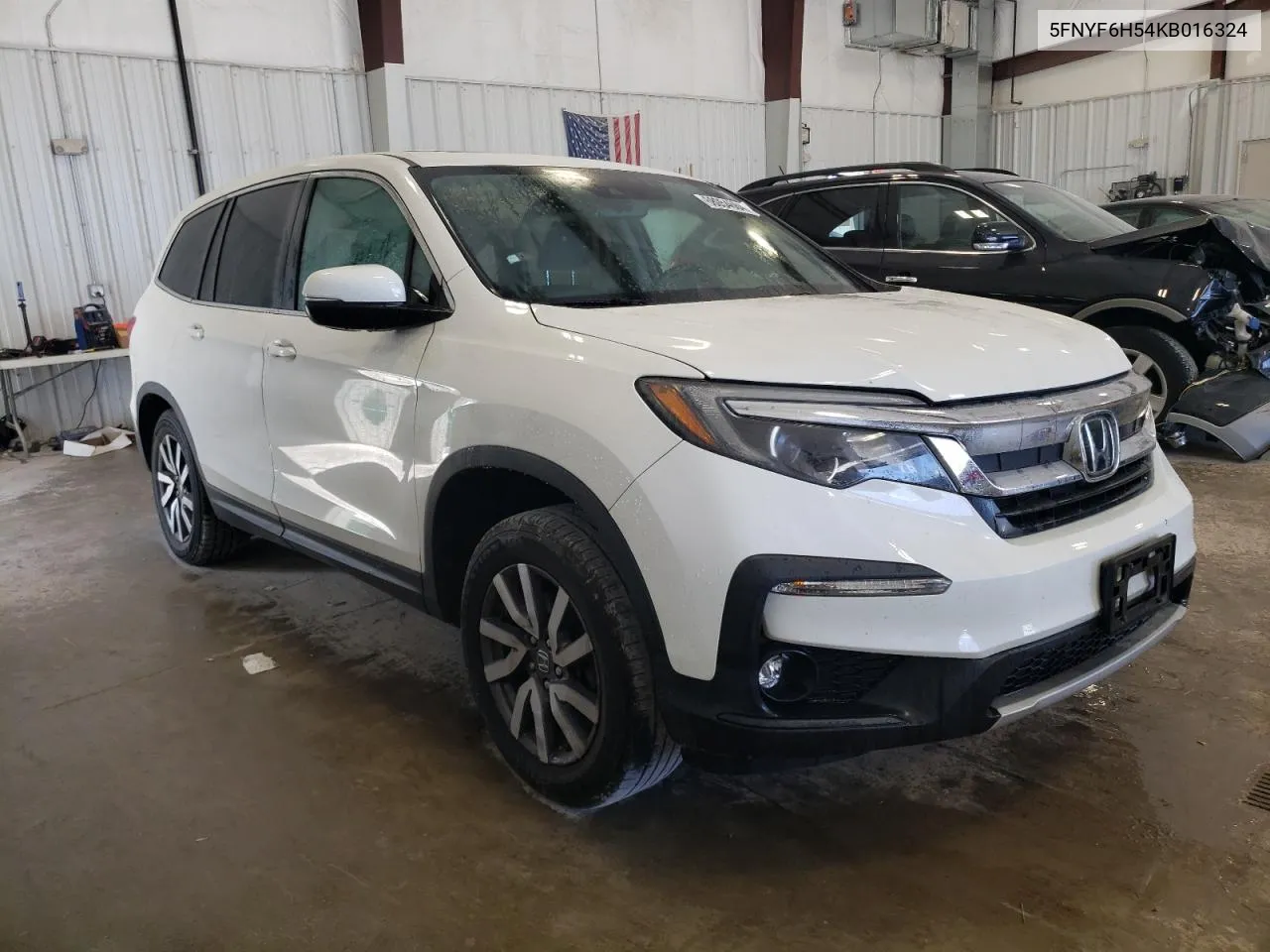 2019 Honda Pilot Exl VIN: 5FNYF6H54KB016324 Lot: 68054684