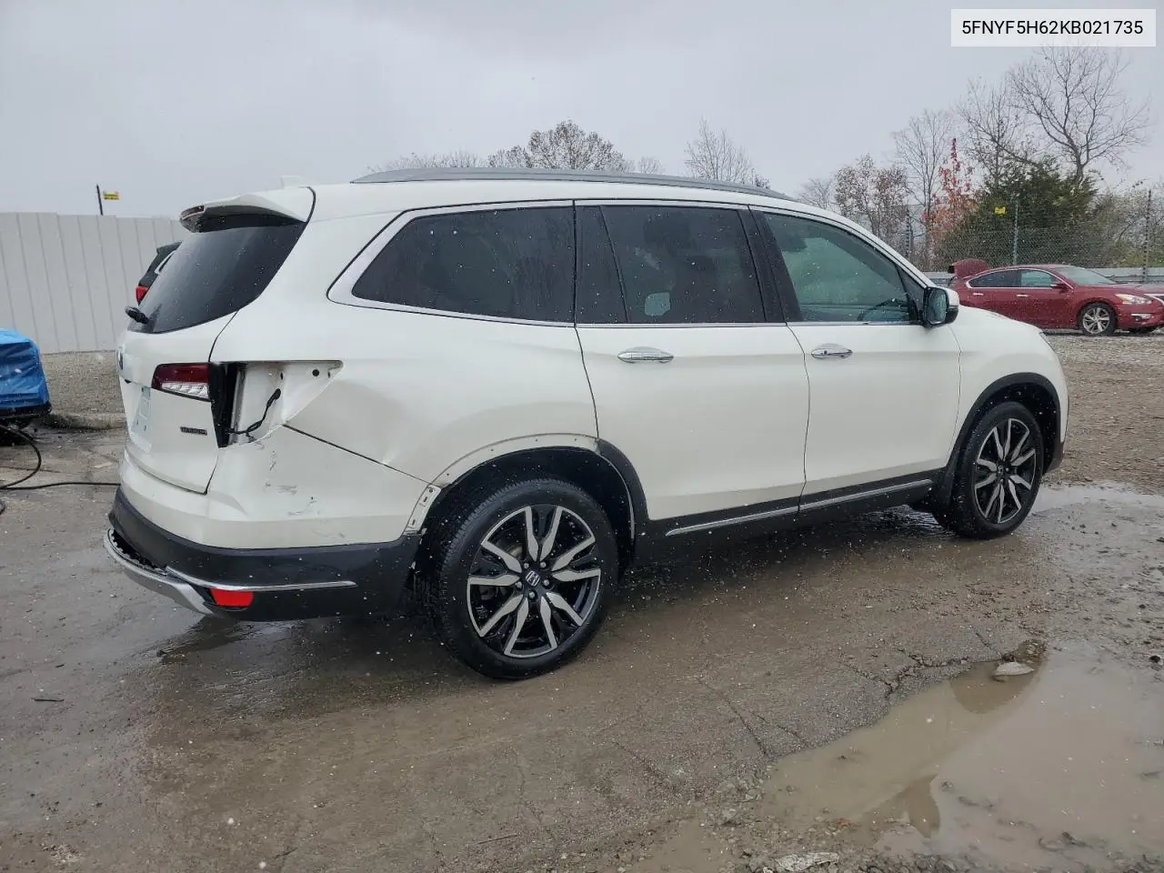 5FNYF5H62KB021735 2019 Honda Pilot Touring