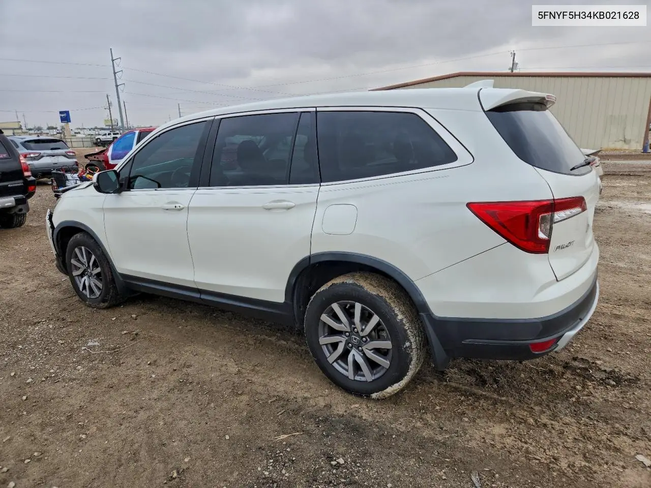 5FNYF5H34KB021628 2019 Honda Pilot Ex