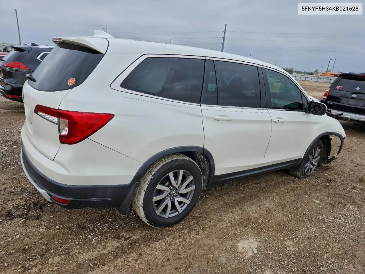 5FNYF5H34KB021628 2019 Honda Pilot Ex