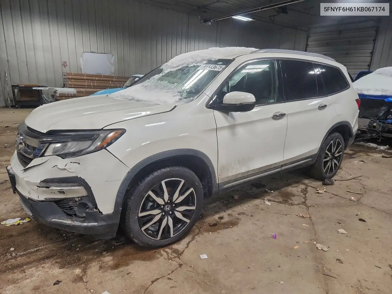 5FNYF6H61KB067174 2019 Honda Pilot Touring