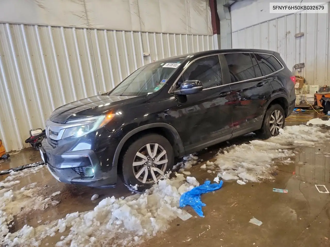 5FNYF6H50KB032679 2019 Honda Pilot Exl