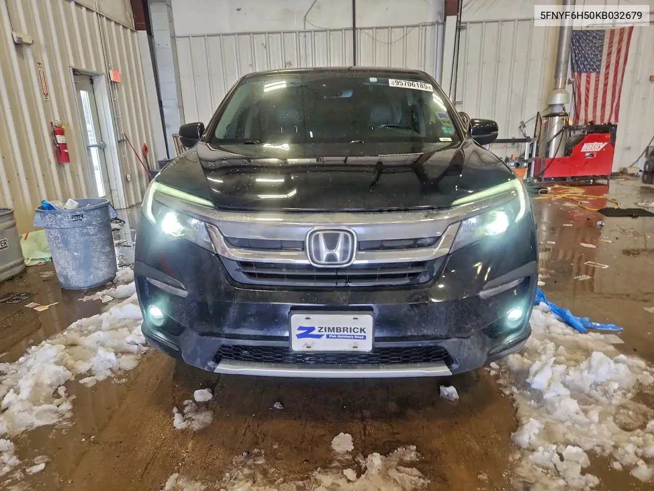 5FNYF6H50KB032679 2019 Honda Pilot Exl