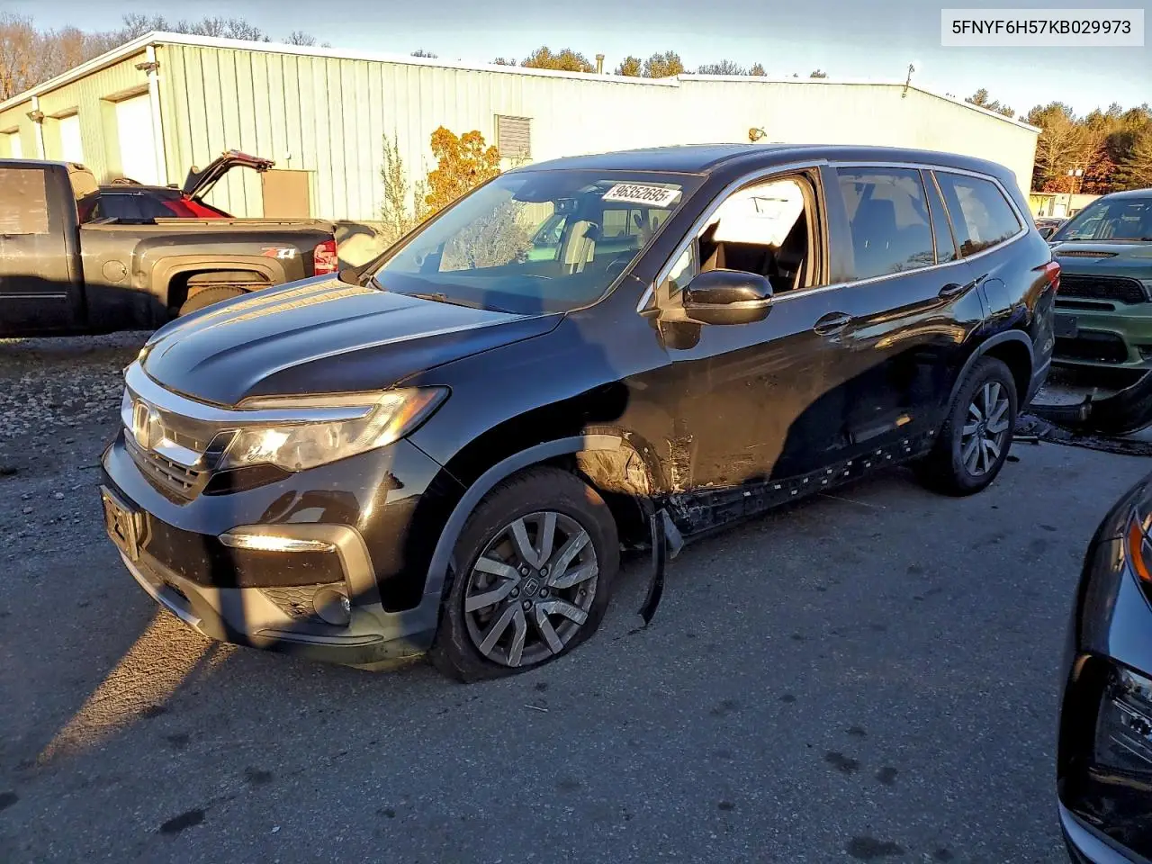 5FNYF6H57KB029973 2019 Honda Pilot Exl