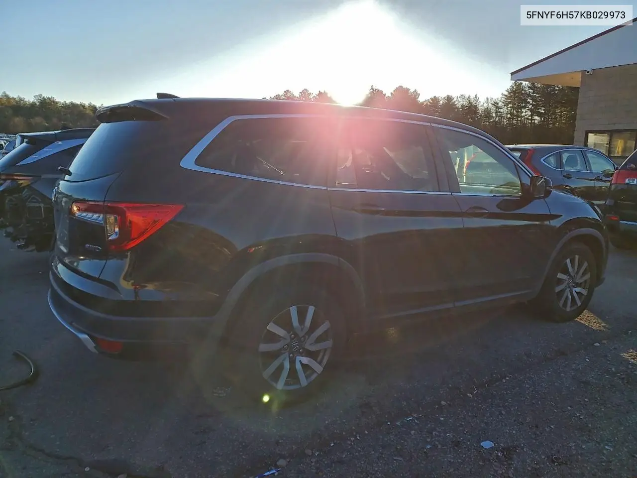 5FNYF6H57KB029973 2019 Honda Pilot Exl