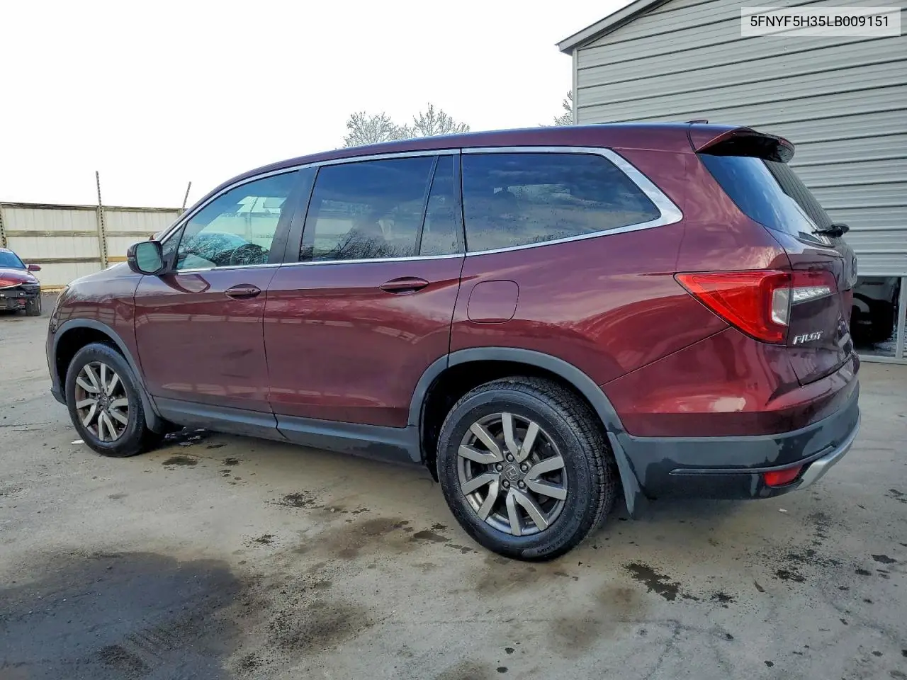5FNYF5H35LB009151 2020 Honda Pilot Ex