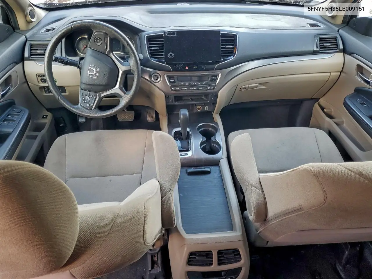 5FNYF5H35LB009151 2020 Honda Pilot Ex
