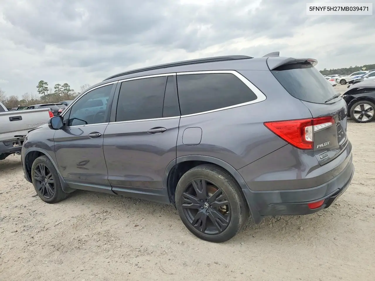 5FNYF5H27MB039471 2021 Honda Pilot Se