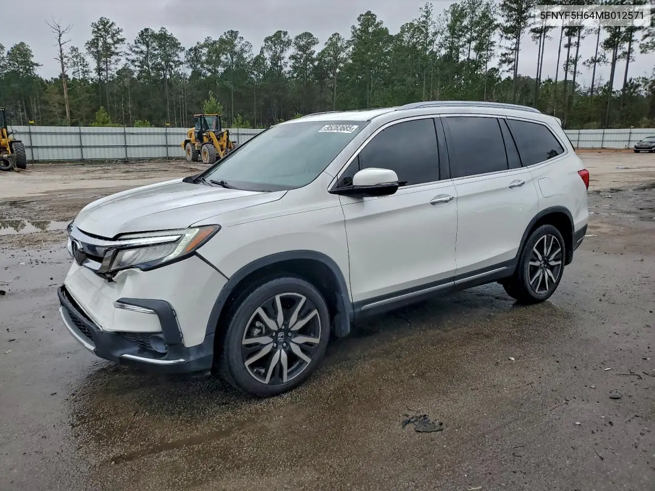 5FNYF5H64MB012571 2021 Honda Pilot Touring