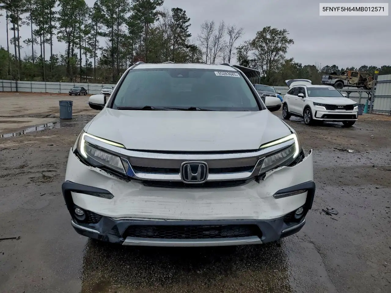 5FNYF5H64MB012571 2021 Honda Pilot Touring