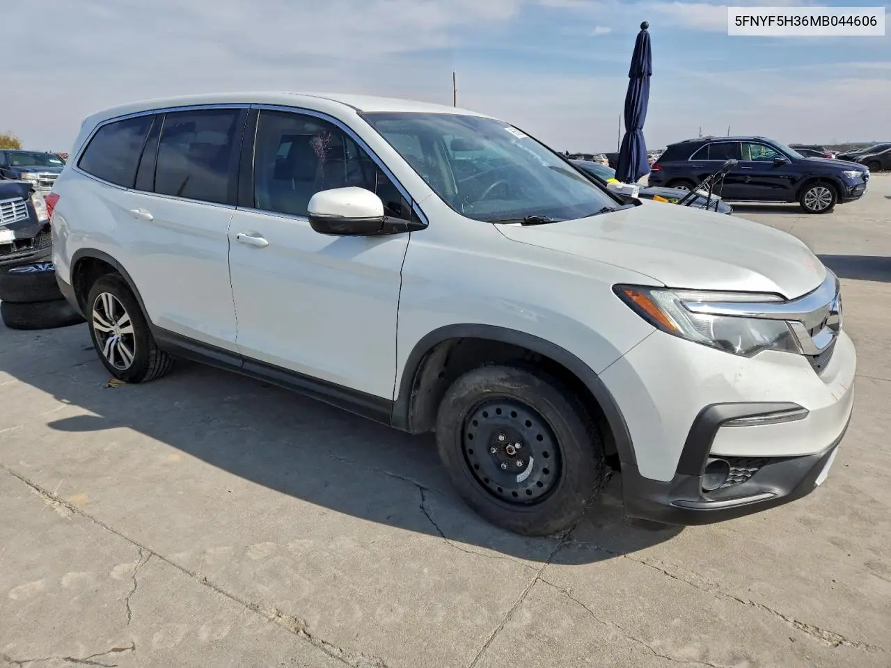 5FNYF5H36MB044606 2021 Honda Pilot Ex