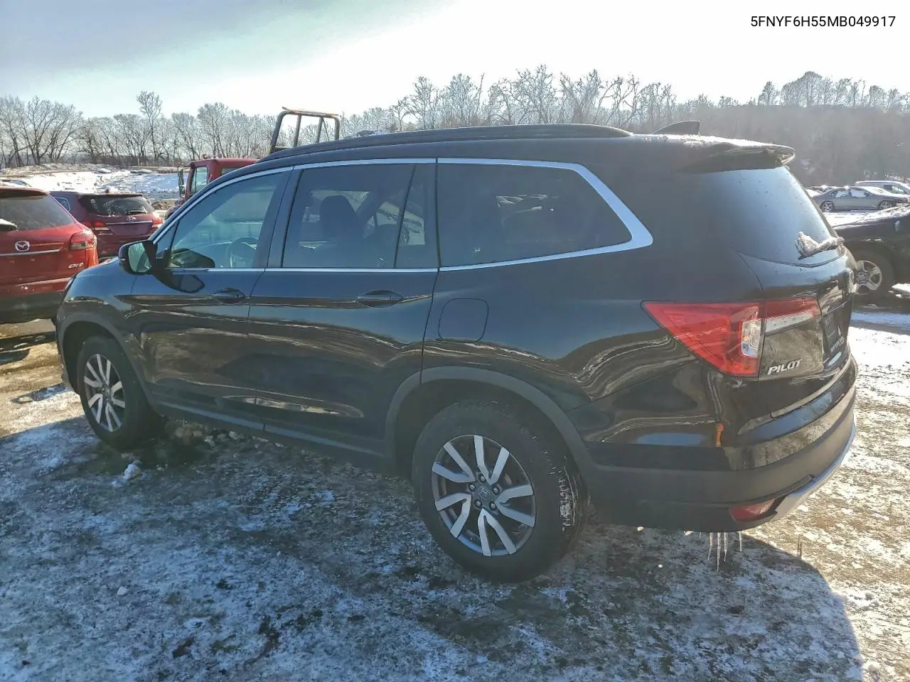 5FNYF6H55MB049917 2021 Honda Pilot Exl