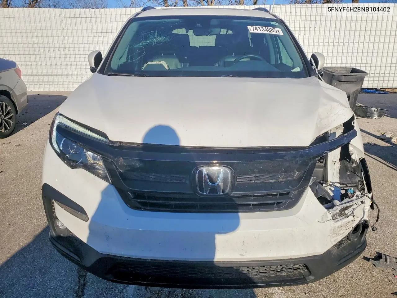 5FNYF6H28NB104402 2022 Honda Pilot Se