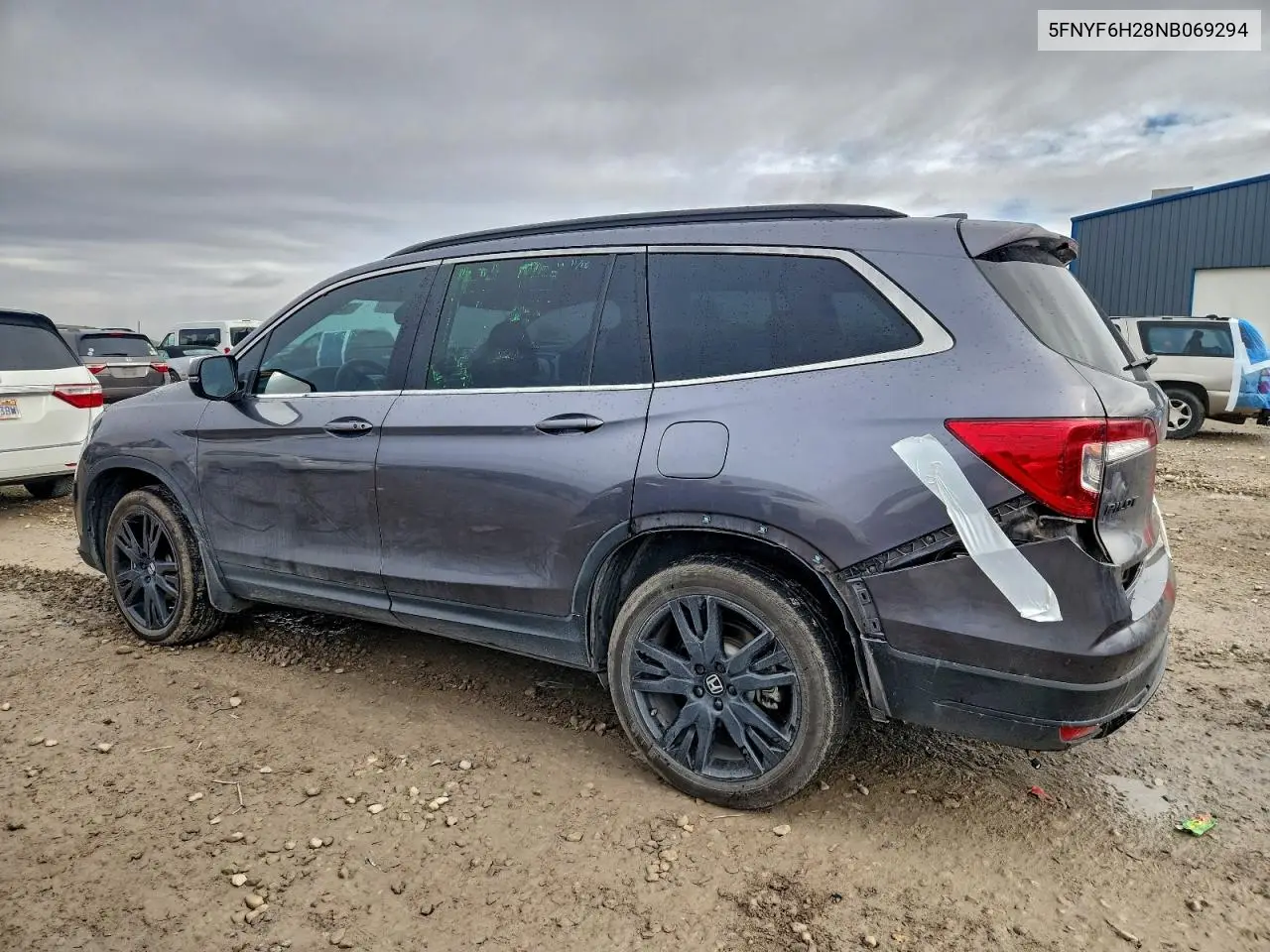 5FNYF6H28NB069294 2022 Honda Pilot Se