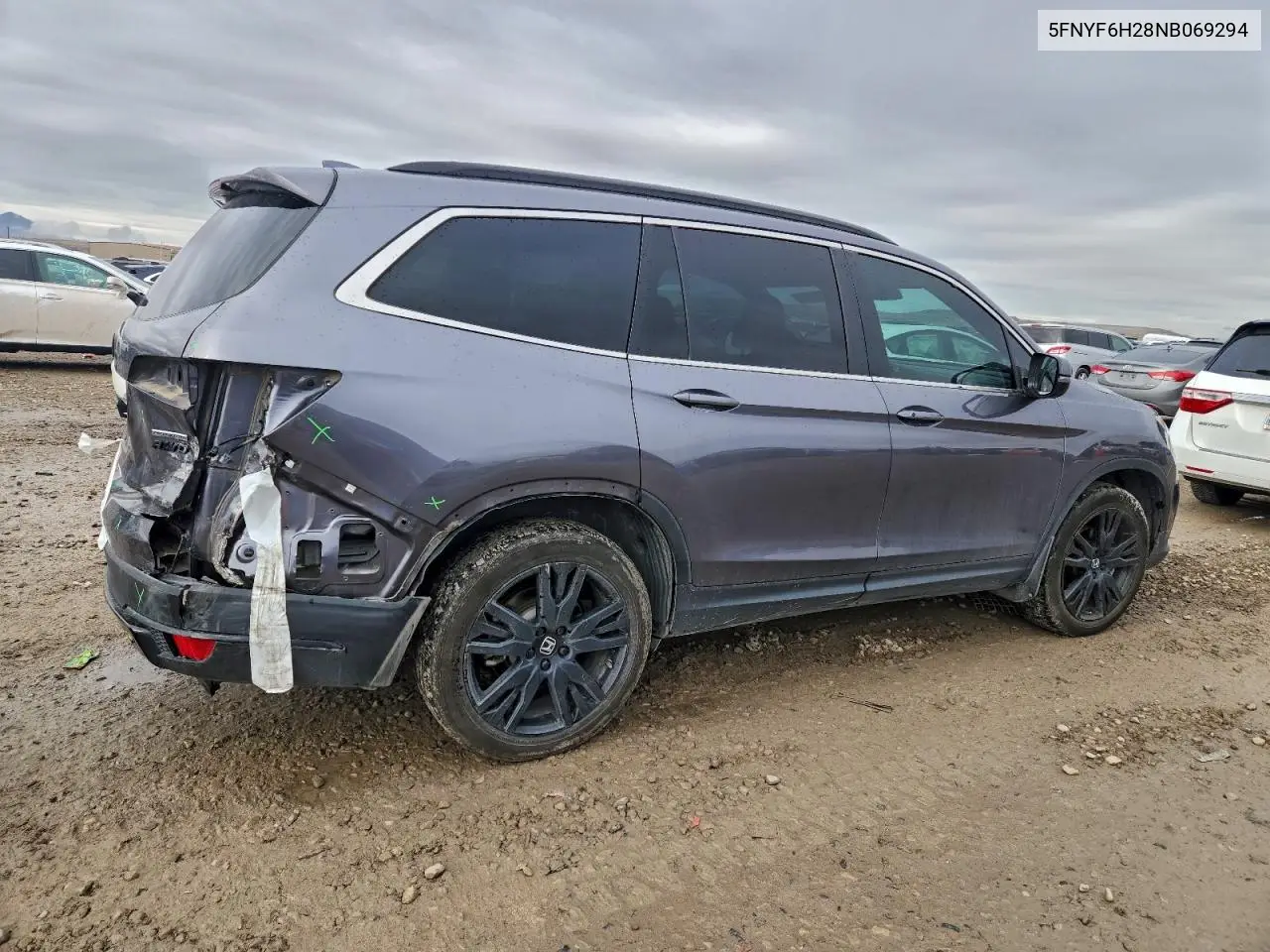 5FNYF6H28NB069294 2022 Honda Pilot Se