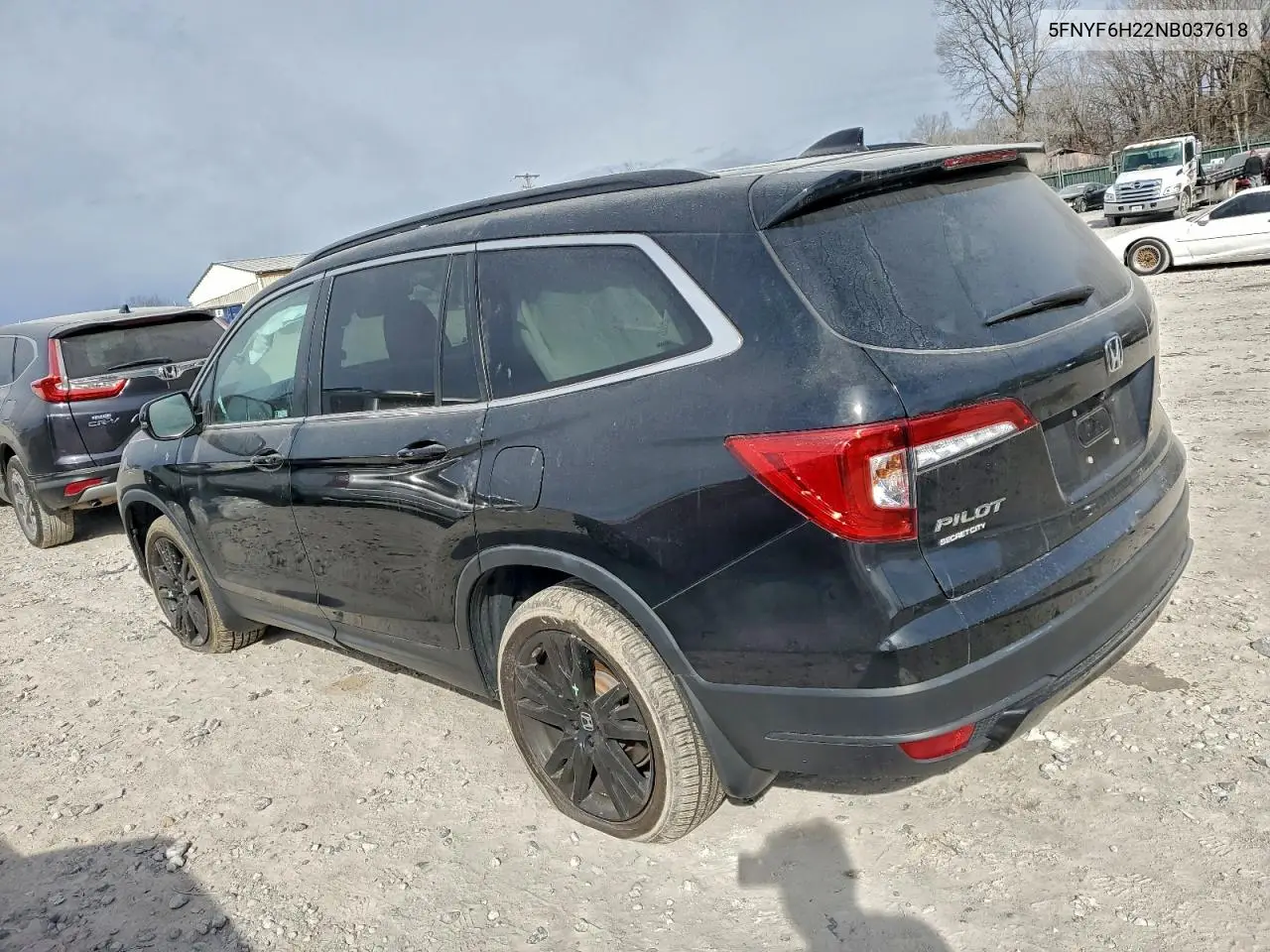 5FNYF6H22NB037618 2022 Honda Pilot Se