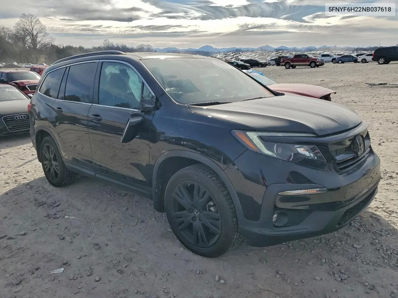 5FNYF6H22NB037618 2022 Honda Pilot Se