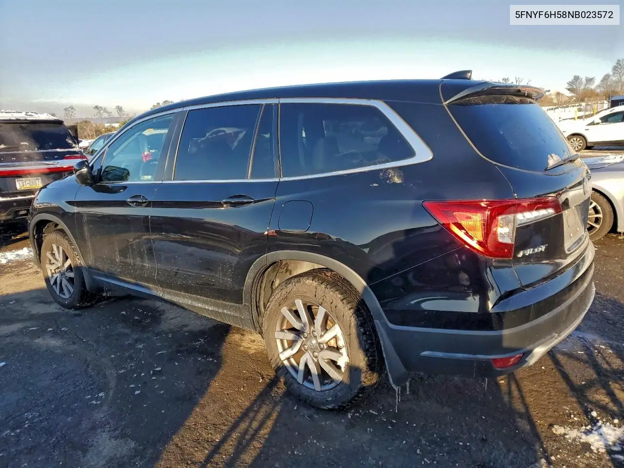 5FNYF6H58NB023572 2022 Honda Pilot Exl