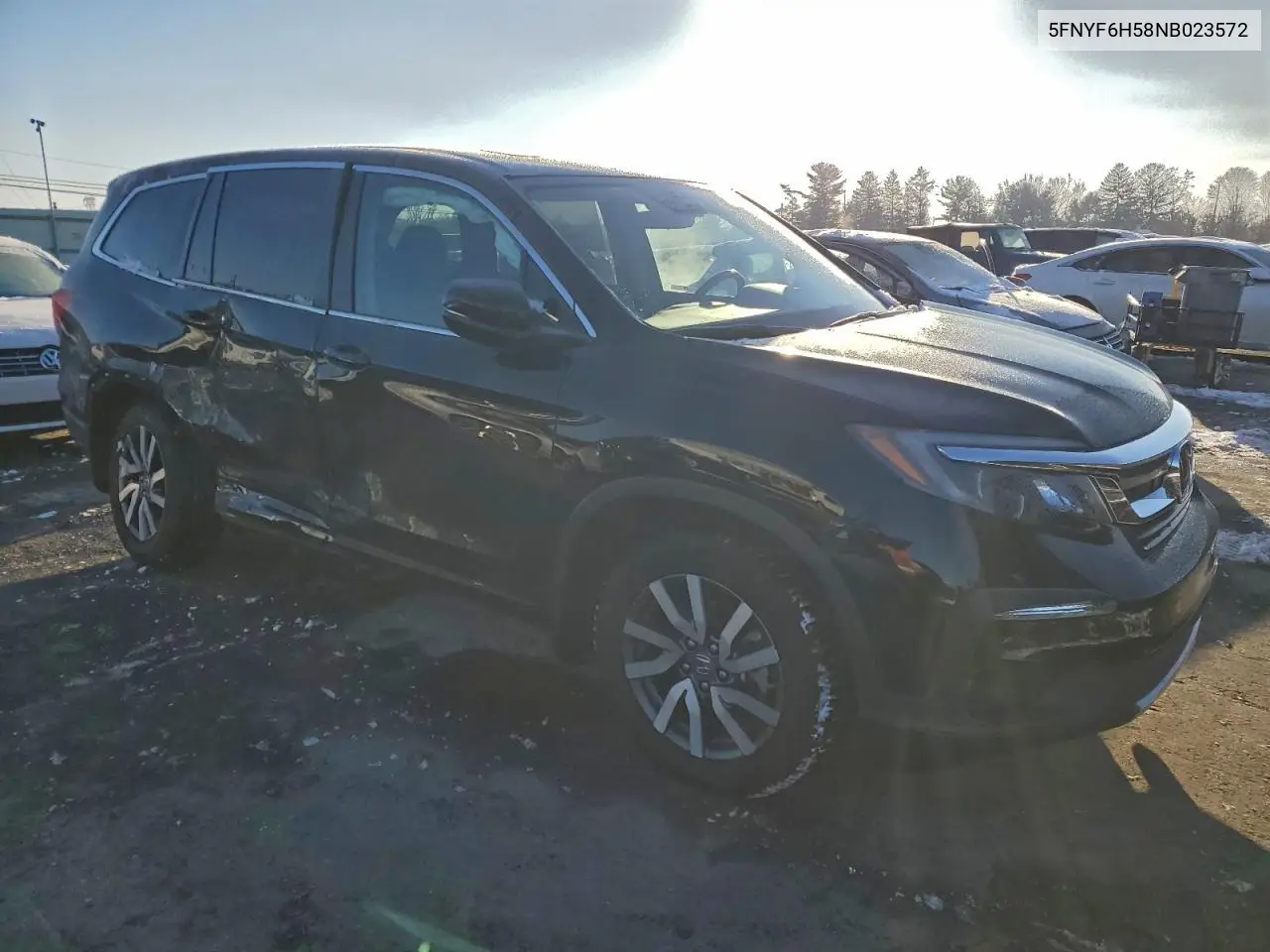 5FNYF6H58NB023572 2022 Honda Pilot Exl