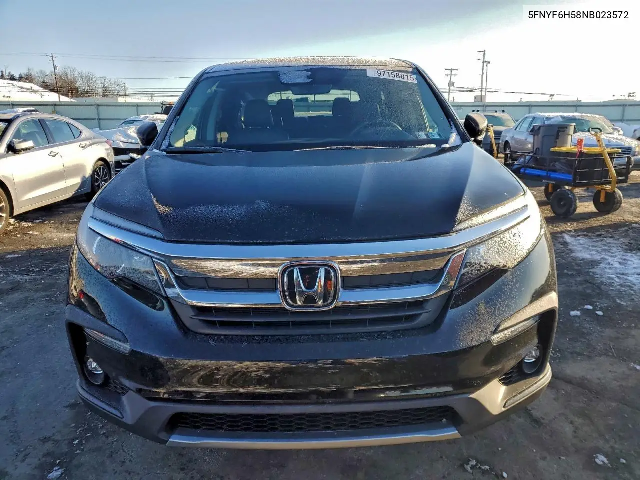5FNYF6H58NB023572 2022 Honda Pilot Exl