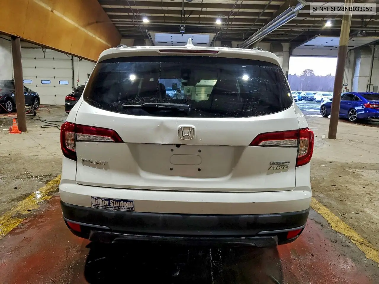 5FNYF6H28NB033959 2022 Honda Pilot Se