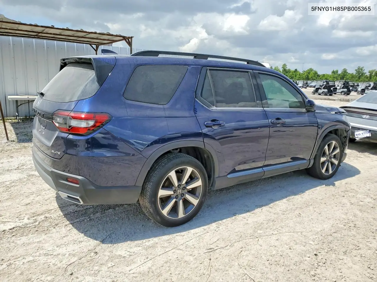 5FNYG1H85PB005365 2023 Honda Pilot Elite