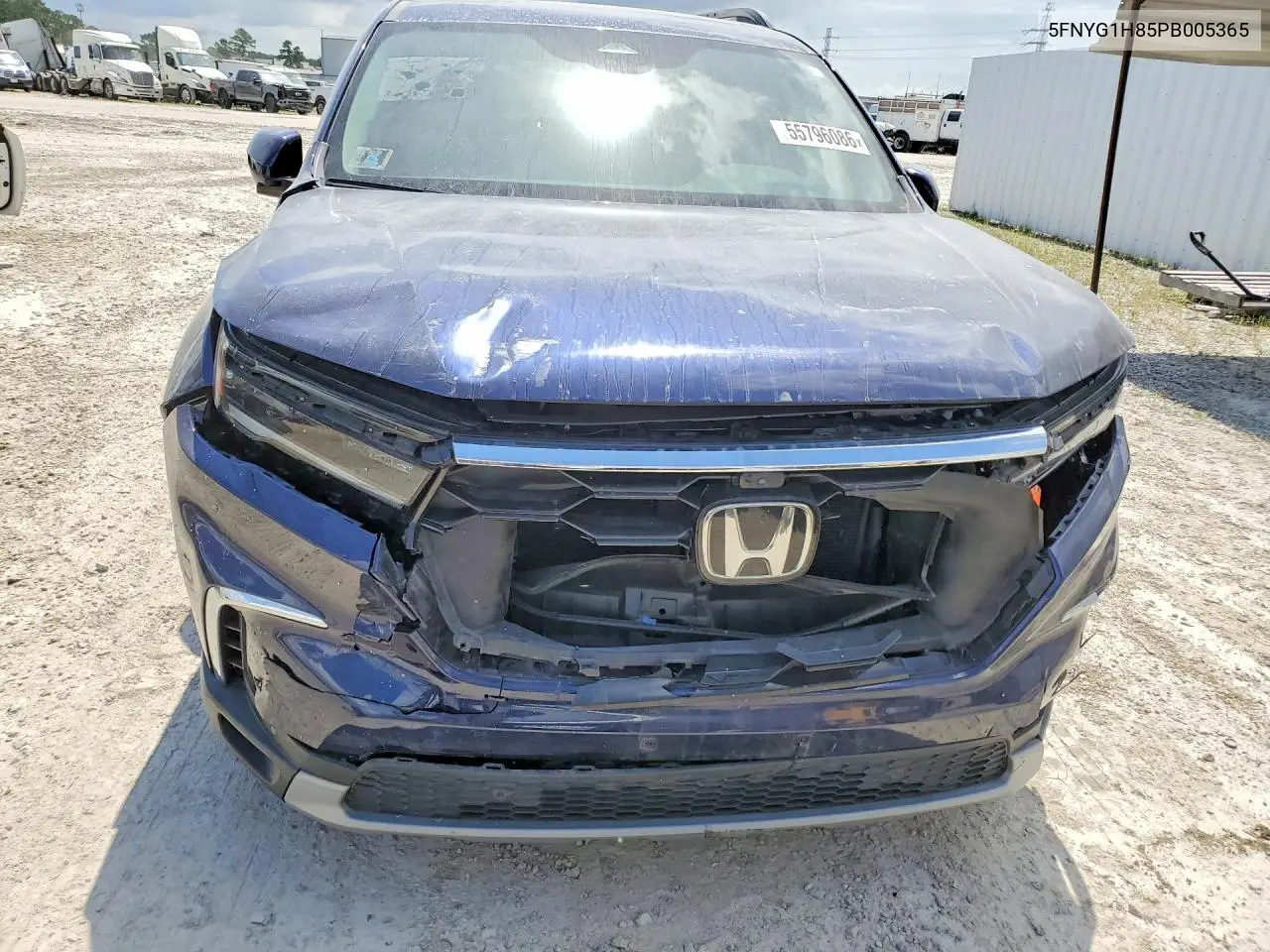 5FNYG1H85PB005365 2023 Honda Pilot Elite