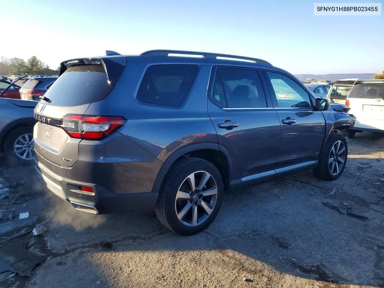5FNYG1H88PB023455 2023 Honda Pilot Elite