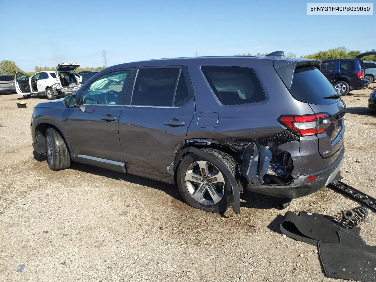 5FNYG1H40PB039050 2023 Honda Pilot Exl