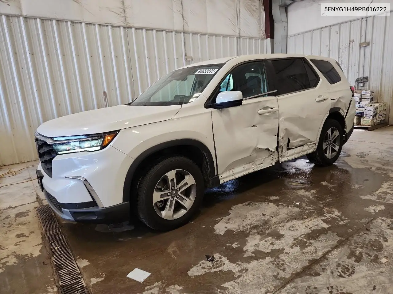 5FNYG1H49PB016222 2023 Honda Pilot Exl