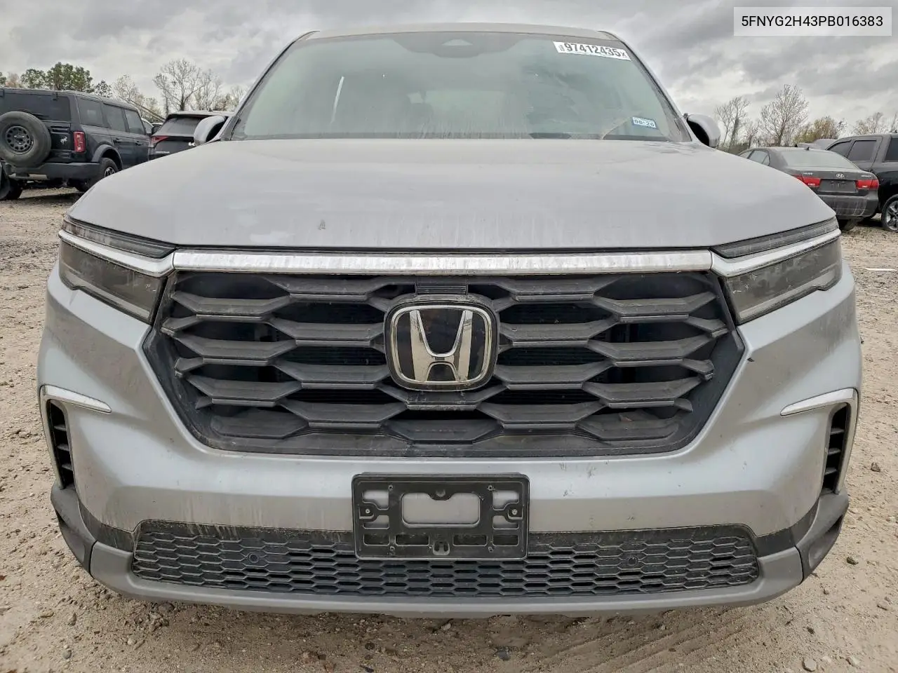 5FNYG2H43PB016383 2023 Honda Pilot Exl