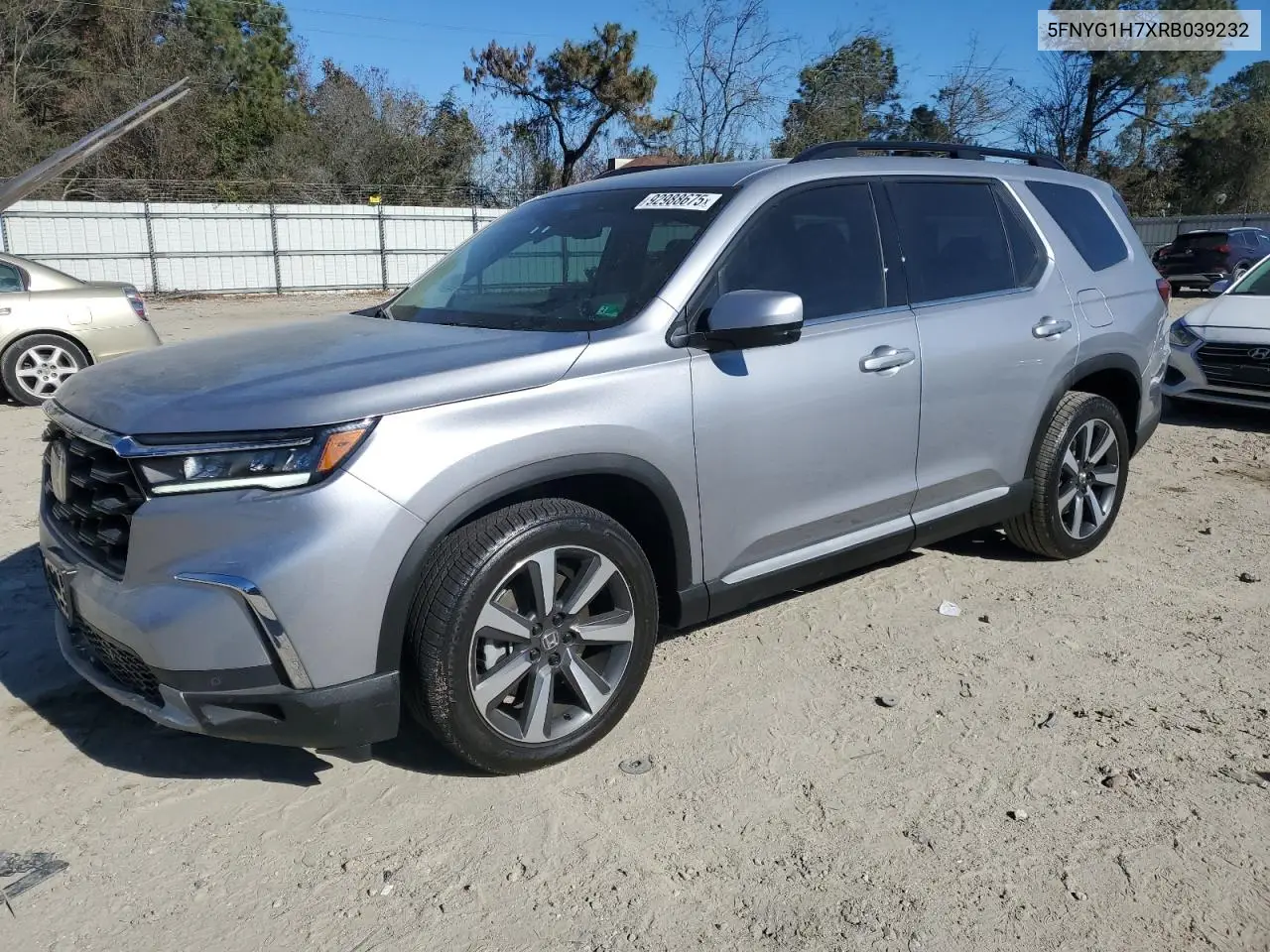 5FNYG1H7XRB039232 2024 Honda Pilot Touring