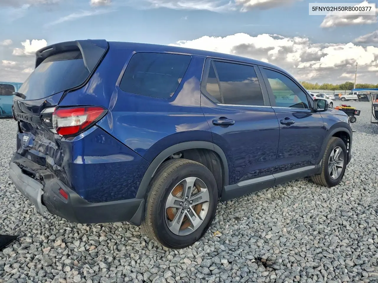 5FNYG2H50RB000377 2024 Honda Pilot Exl