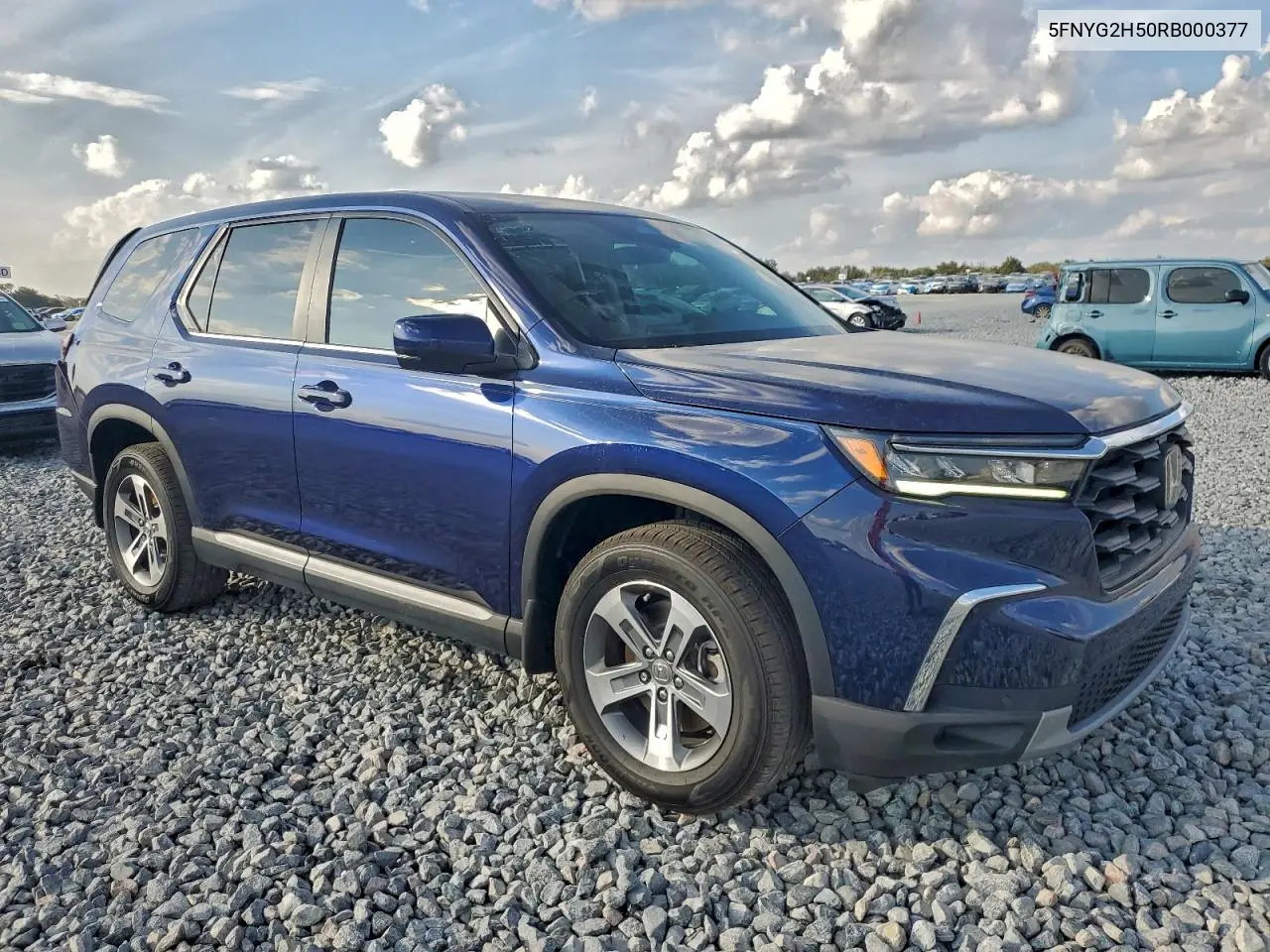5FNYG2H50RB000377 2024 Honda Pilot Exl