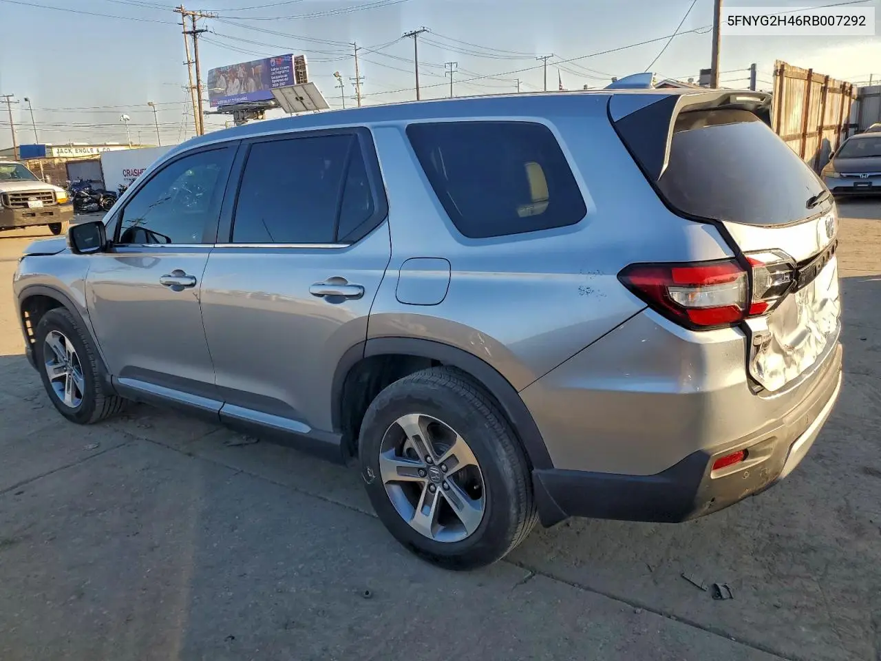 5FNYG2H46RB007292 2024 Honda Pilot Exl