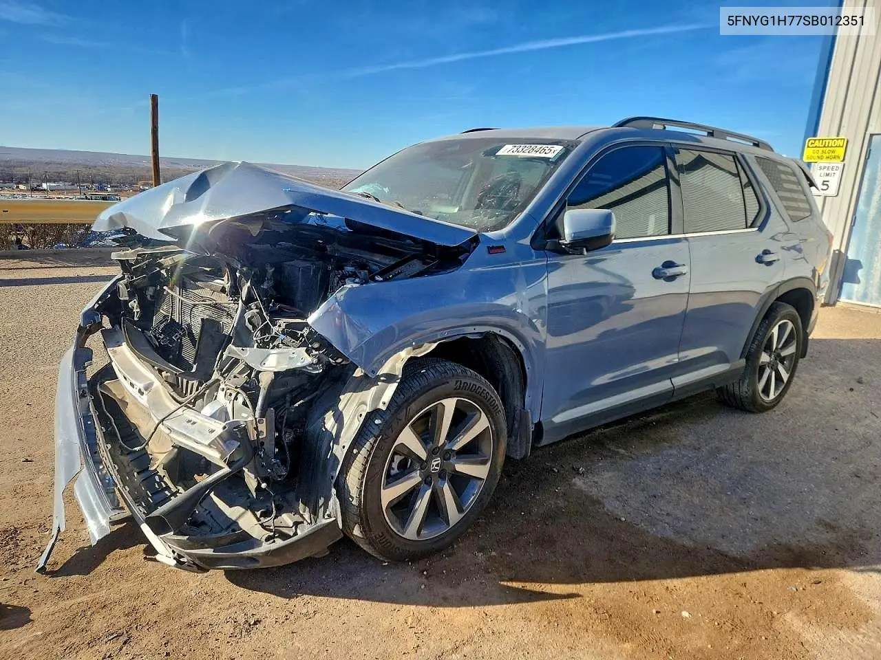 5FNYG1H77SB012351 2025 Honda Pilot Touring