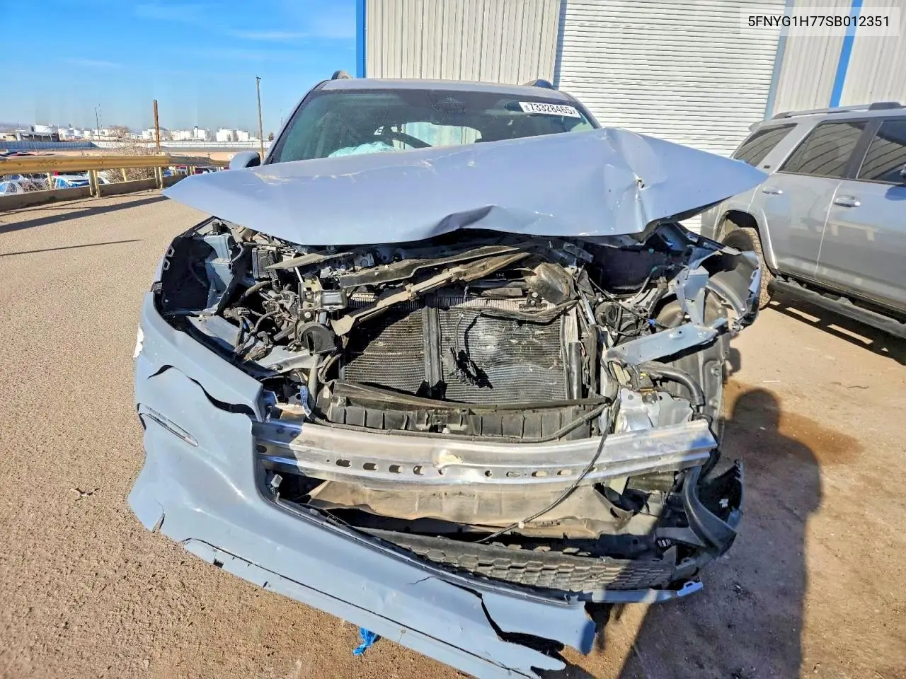 5FNYG1H77SB012351 2025 Honda Pilot Touring