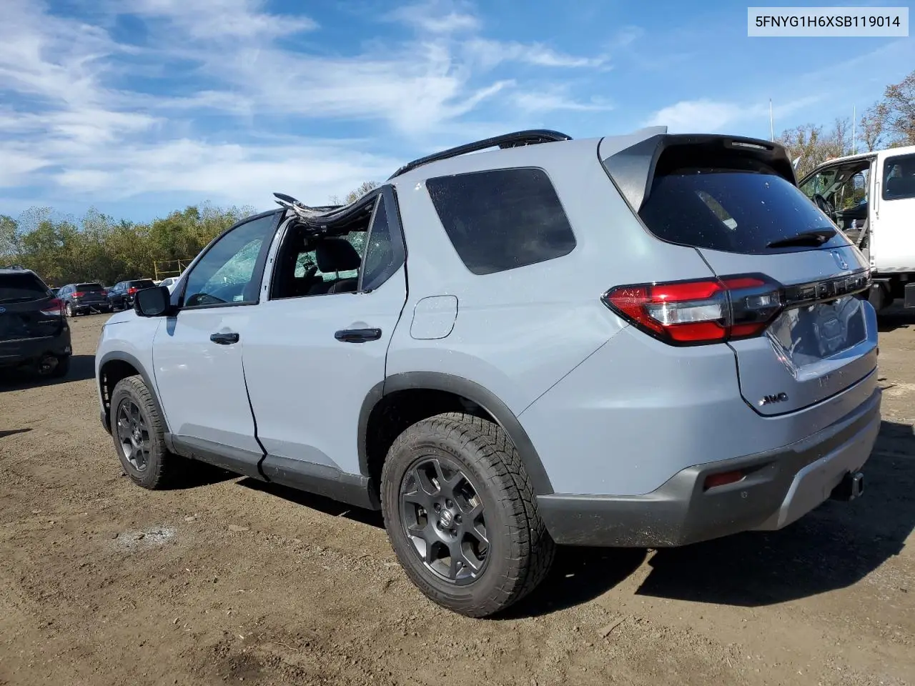5FNYG1H6XSB119014 2025 Honda Pilot Trailsport