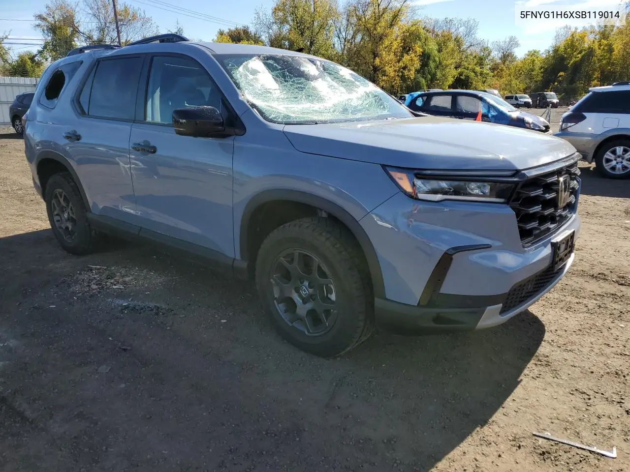 5FNYG1H6XSB119014 2025 Honda Pilot Trailsport